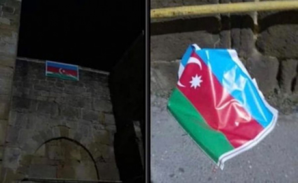 Լեզգիները ցած են նետել ադրբեջանական դրոշը Դերբենդի ամրոցից